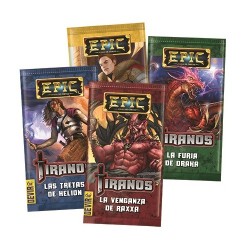 Pack 4 sobres epic Tiranos.