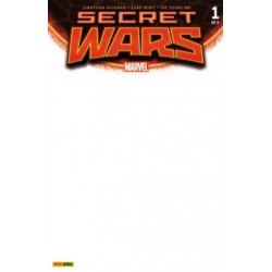 Secret Wars, 1 Portada Blanca