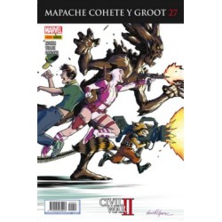 Mapache Cohete y Groot, 27