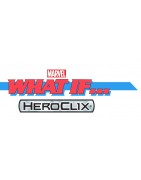 Figuras sueltas y material sellado del set Marvel Heroclix What If? 15th Anniversary